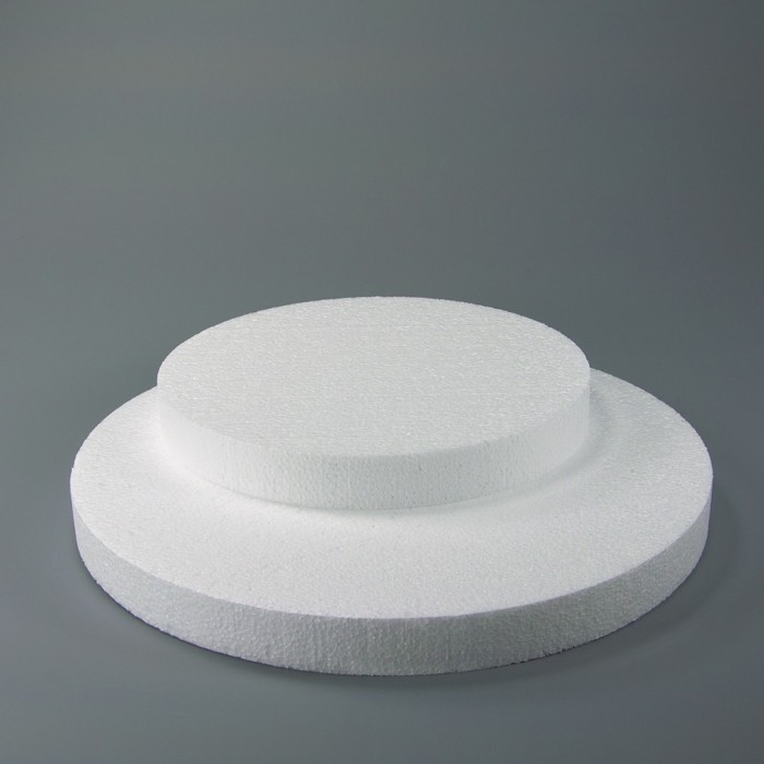 Alzate Basi per torte h.15 cm Cerchio in polistirolo, diametro a